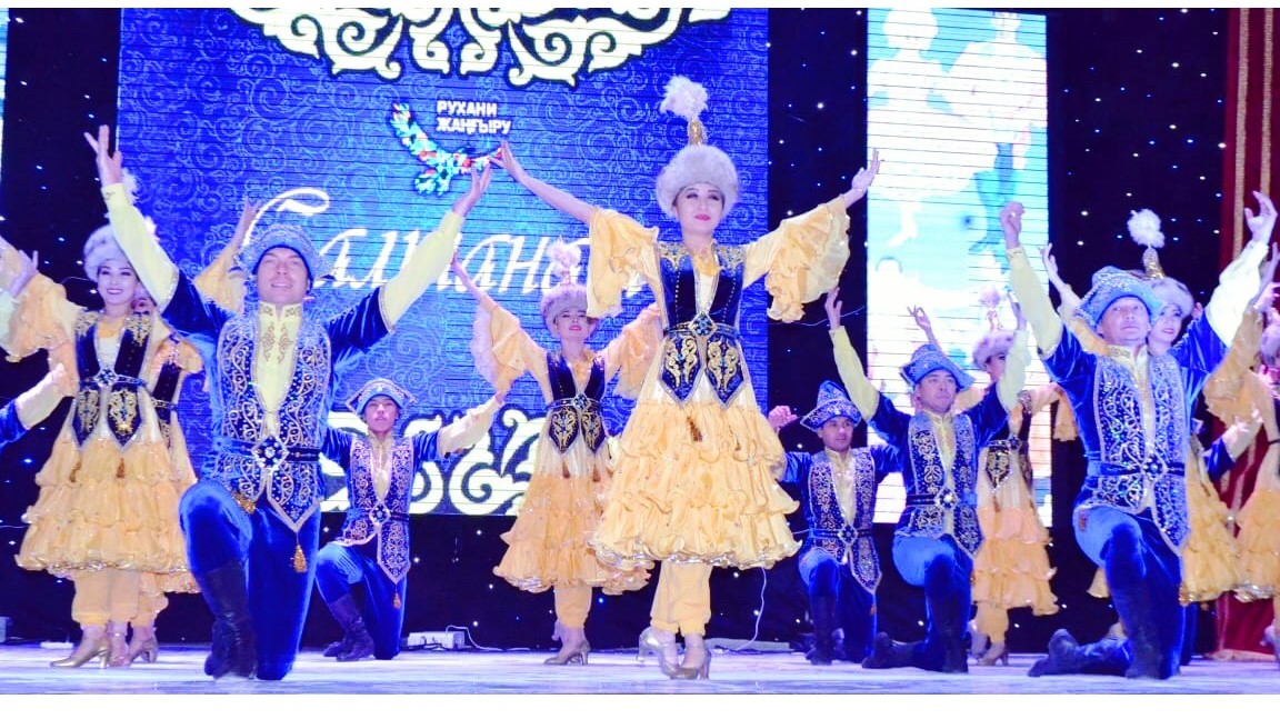 Гастроль государственного ансамбля танца Республики Казахстан «Салтанат» в городе Уральск