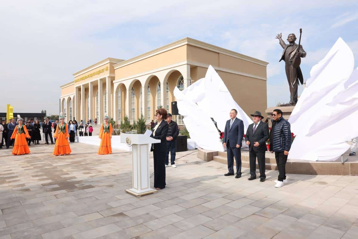 Алматы облысында Нұрғиса Тілендиевтің 100 жылдығына орай мәдениет үйі ашылды